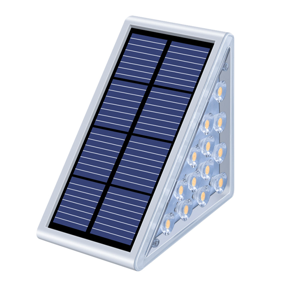 RGB Step Lights for Outdoor Decks and Stairs Solar-Powered