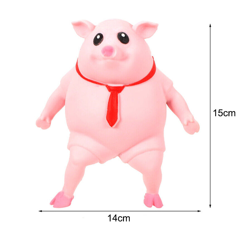 Stress Relief Animal Toy Figure Stretchable Decompression Toy Pig