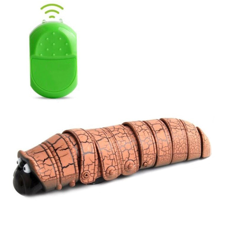 Remote Controlled Infrared Sensor Caterpillar Children’s Insect Toy