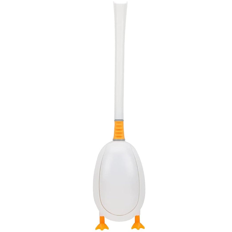 Wall Mounted Diving Duck Style Toilet Cleaning Brush with Base