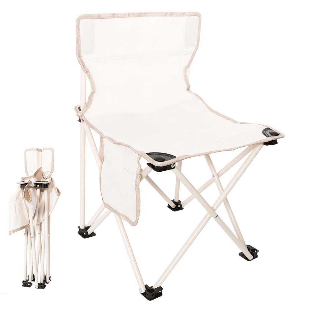 HYPERANGER Folding Camping Stool Outdoor Chair With Handbag