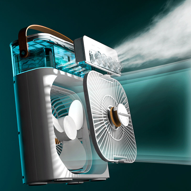 5 Nozzle 3 Gears Large Tank Capacity Air Cooler Fan- USB Plugged-in