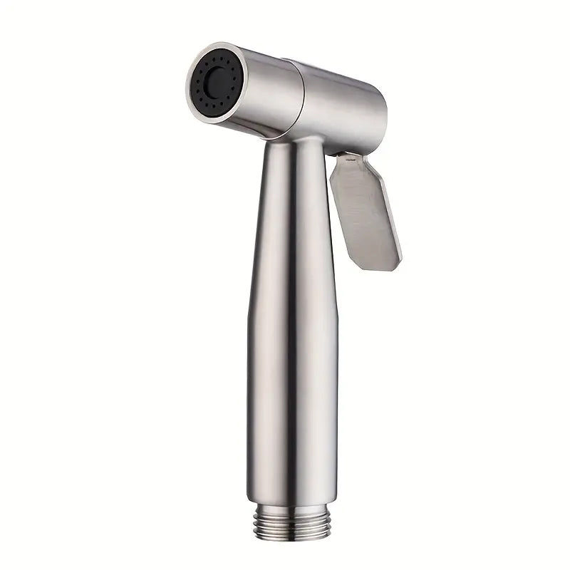 Stainless Steel Handheld Douche Bidet Toilet Sprayer Bathroom Accessory