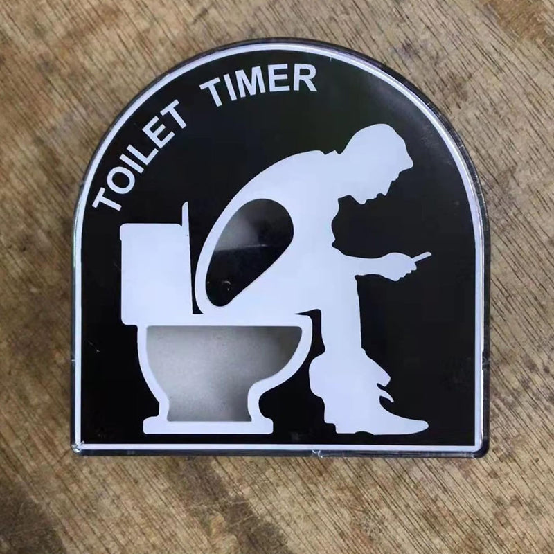 5-minute Toilet Hourglass Sand Timer and Decompression Toy- Men and Women