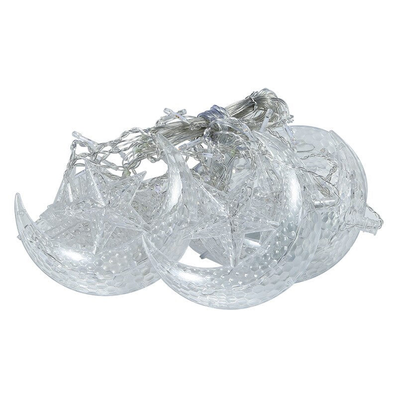 3.5m LED Curtain String Light Star & Moon Home Decorative Fairy Lamp