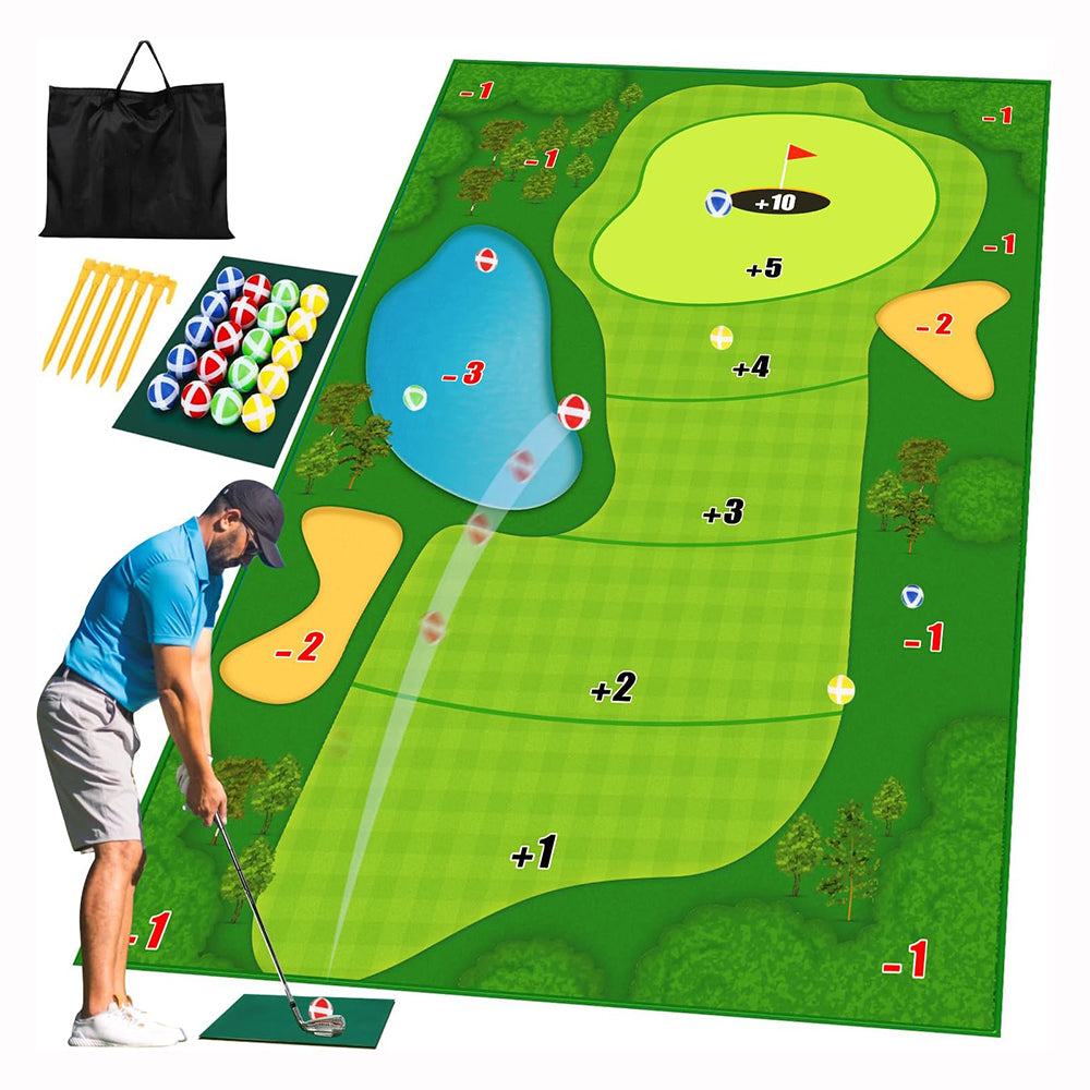 The Casual Golf Game Set with Optional Clubs
