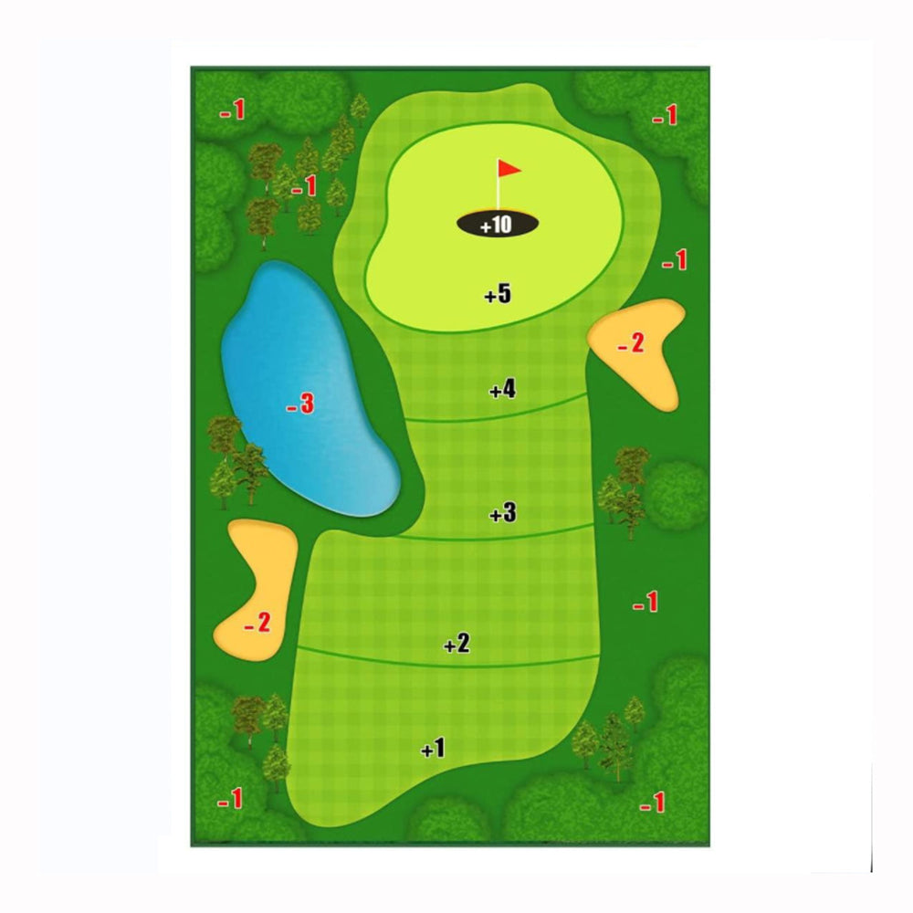 The Casual Golf Game Set with Optional Clubs