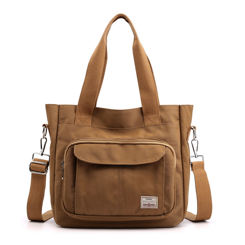 Large Capacity Multi-Compartment Women's Everyday Crossbody Messenger Handbag