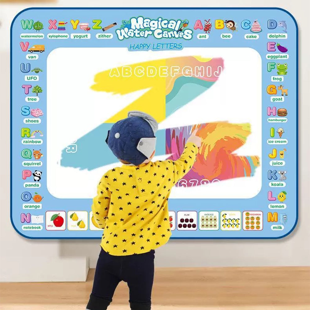Reusable Mess Free Aqua Magic Doodle Mat Educational Toy for Kids