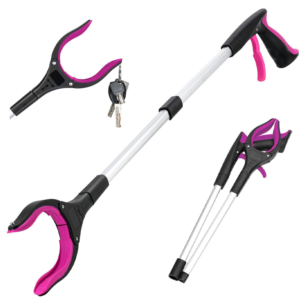Arm Extension Steel Foldable Grabber Reacher Tool