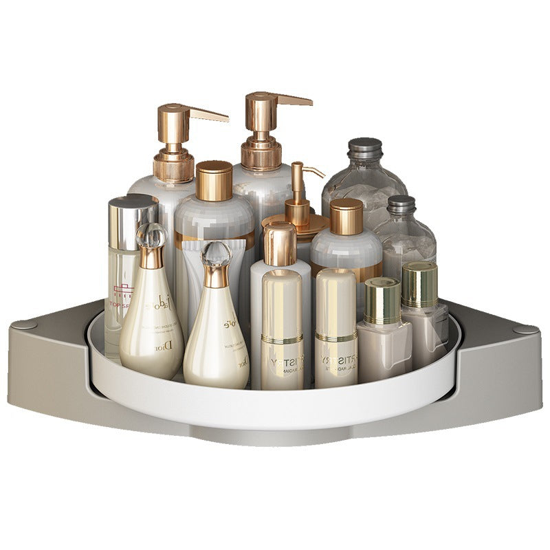 360° Rotate Shower Caddy Corner Lazy Susan Organizer Turntable