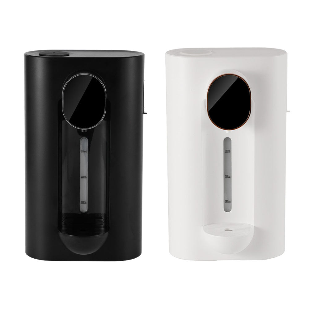 Automatic Wall-Mounted Mouthwash Dispenser for Bathroom with Magnetic Cups - USB Rechargeable