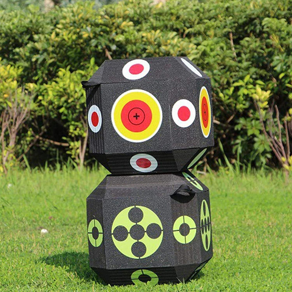 Archery Polyhedral 3D High Density Self Healing Foam Cube Training Tools