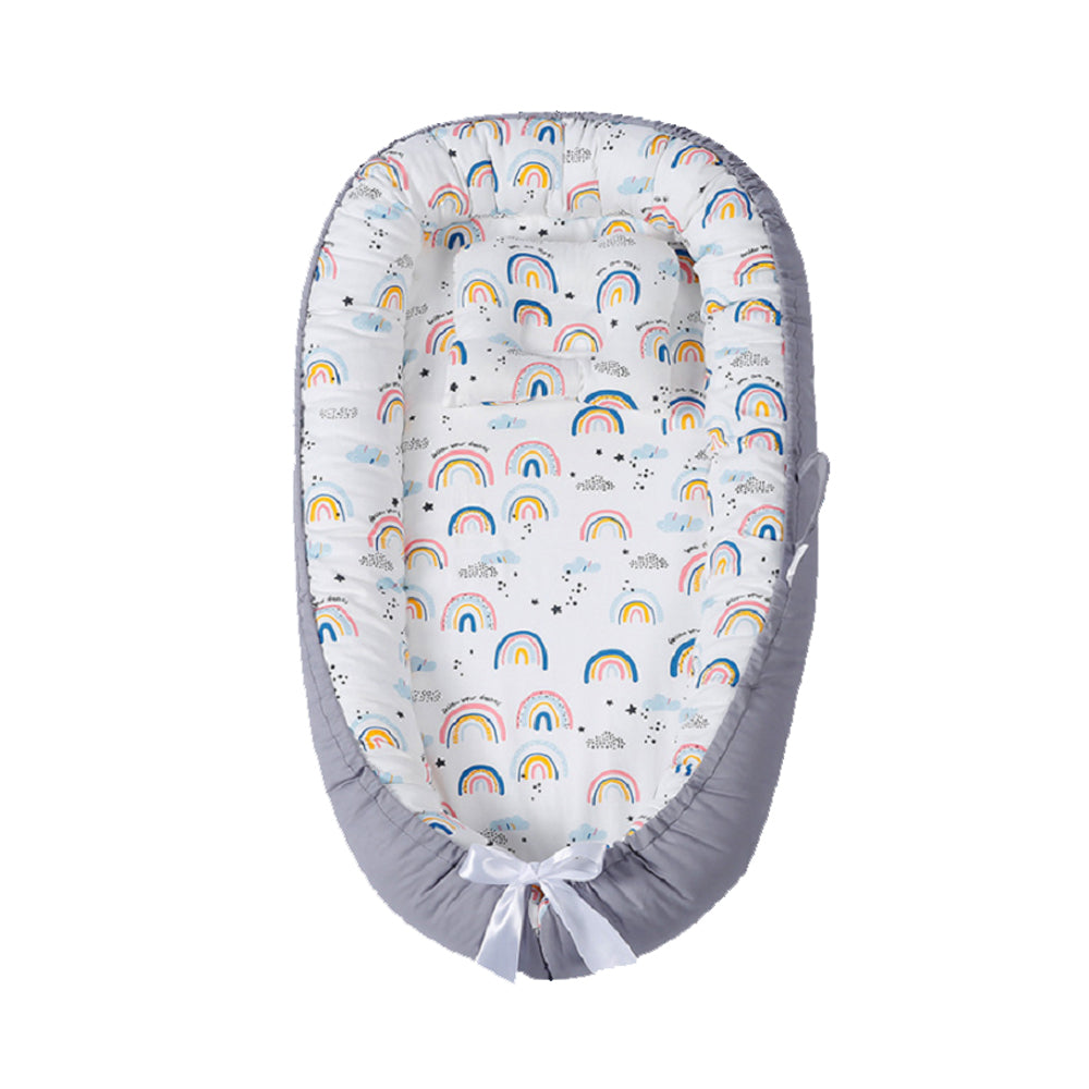 Portable Adjustable Newborn Snuggle Floor Seat for Travel - Available in 5 Colors