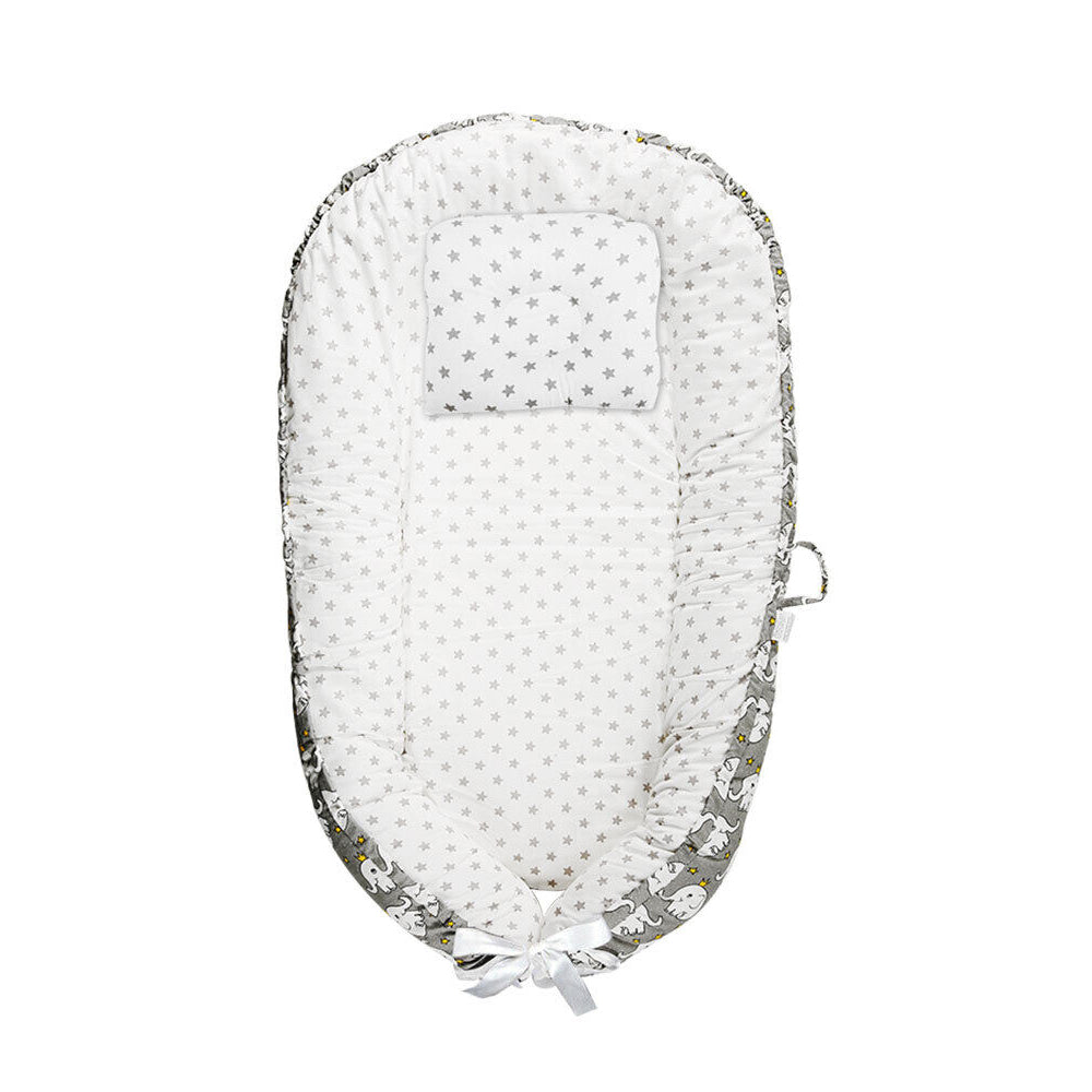 Portable Adjustable Newborn Snuggle Floor Seat for Travel - Available in 5 Colors
