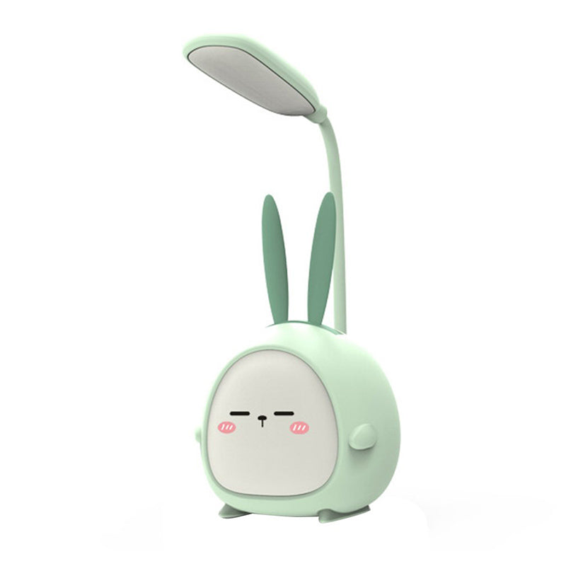 Eye Protective Cartoon LED Desk Night Lamp - USB Rechargeable