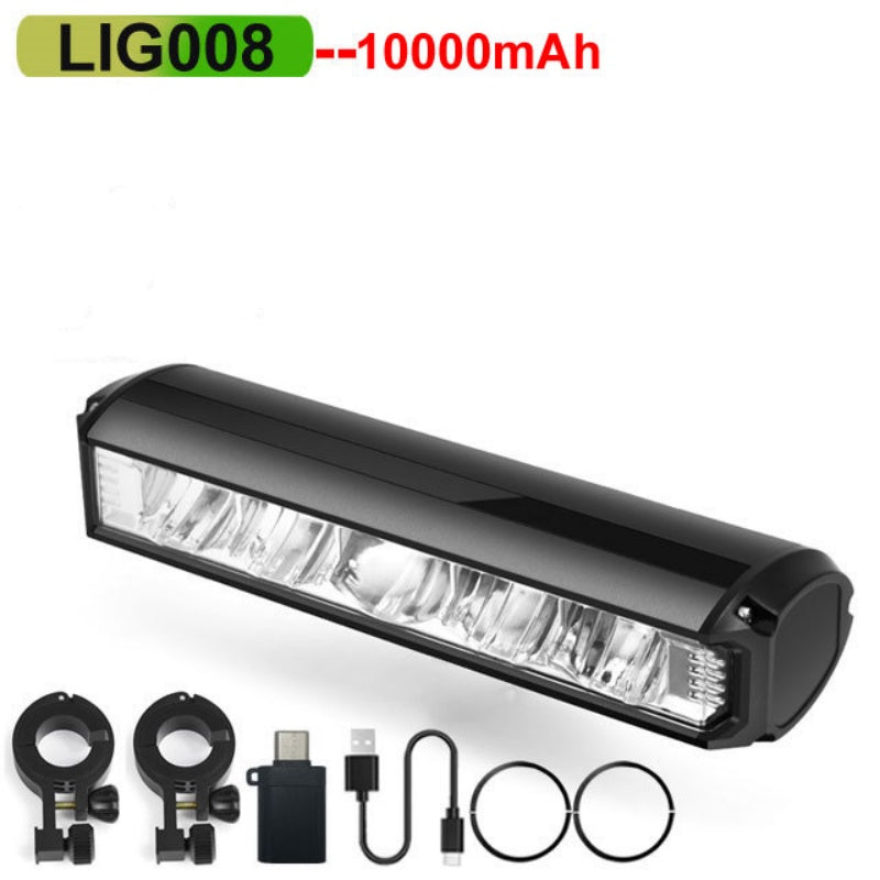 Waterproof Flashlight USB Charging Road Cycling Lamp