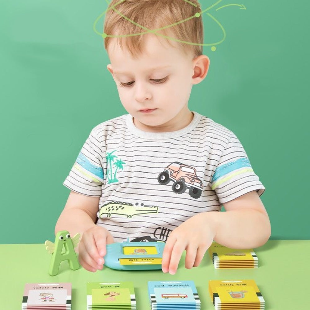 Early Education Flash Card Preschool English Electronic Audio Book