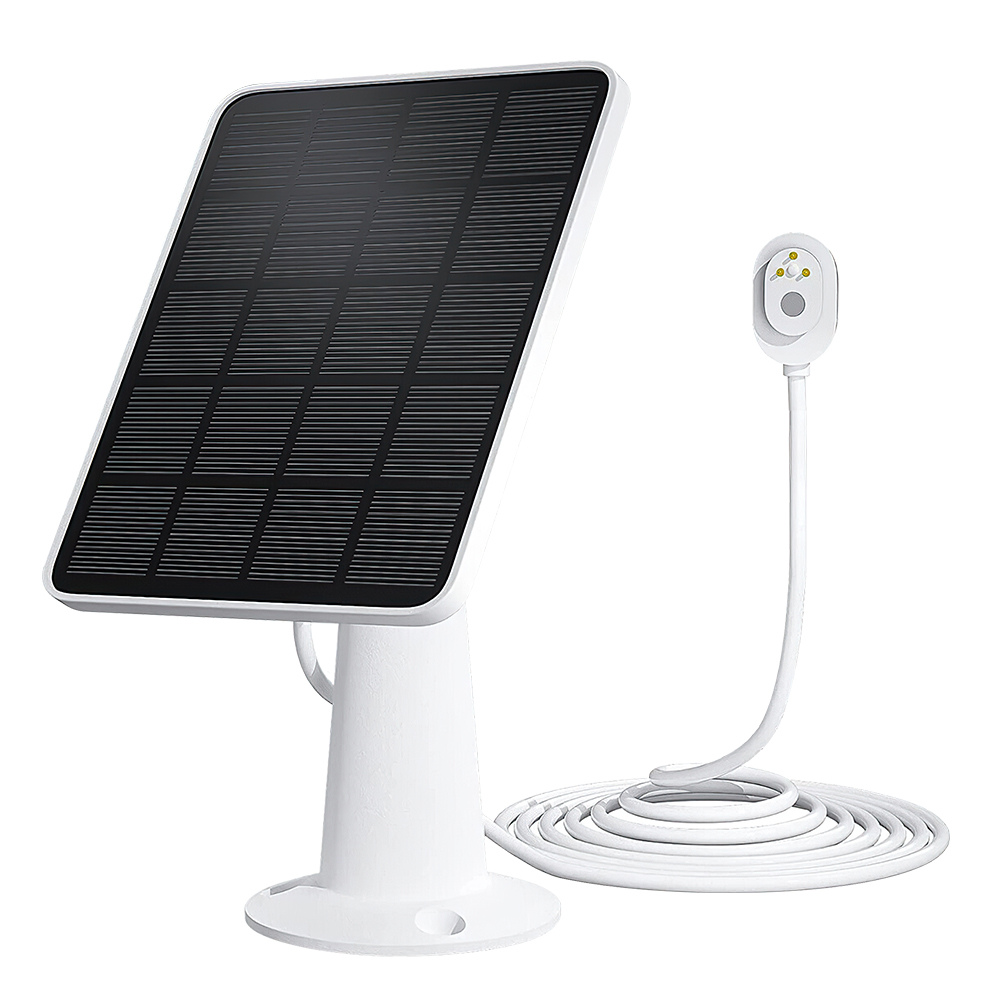 Weatherproof 4W Solar Panel for Arlo Pro 4/ Pro 3/Ultra/Ultra 2/Pro 3 Floodlight Camera