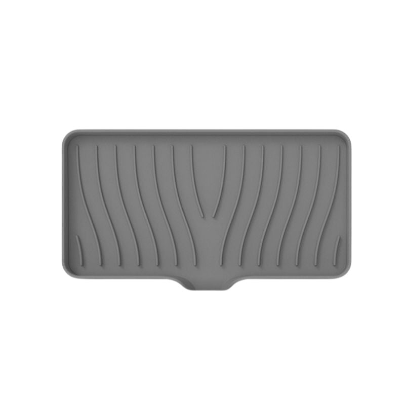Silicone Drain Soap Box Anti-slip Sink Tray