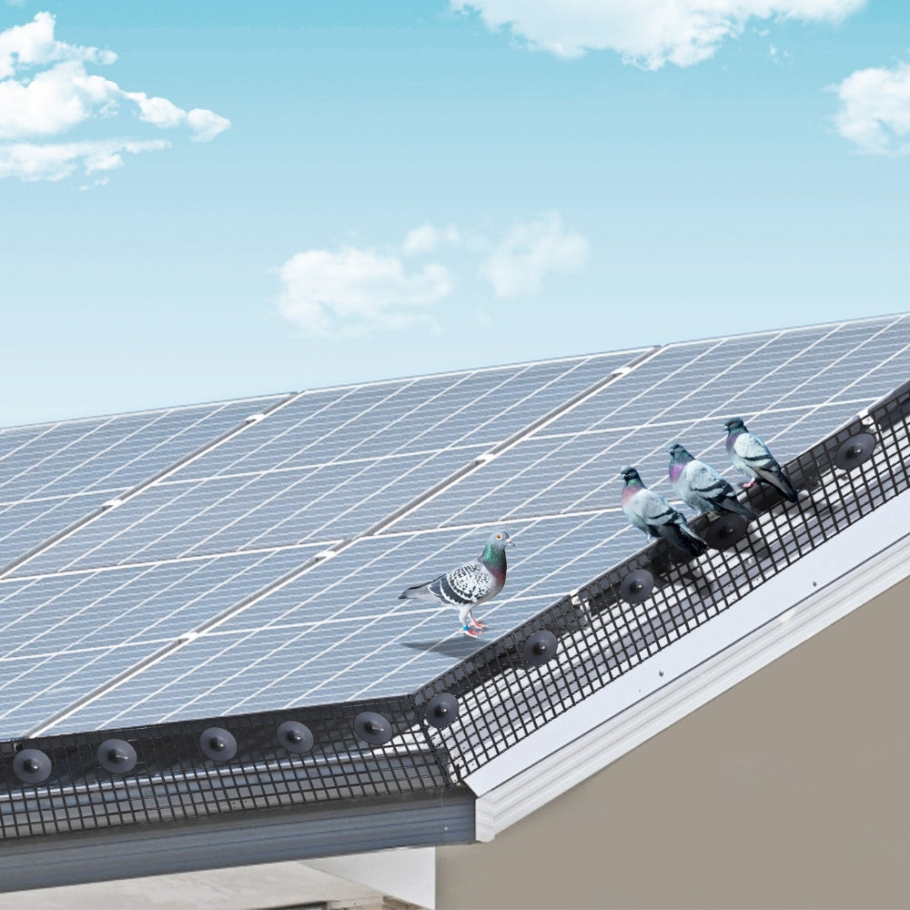 Solar Panel Bird Guard Critter Guard Roll Kit Stainless Steel Fasteners