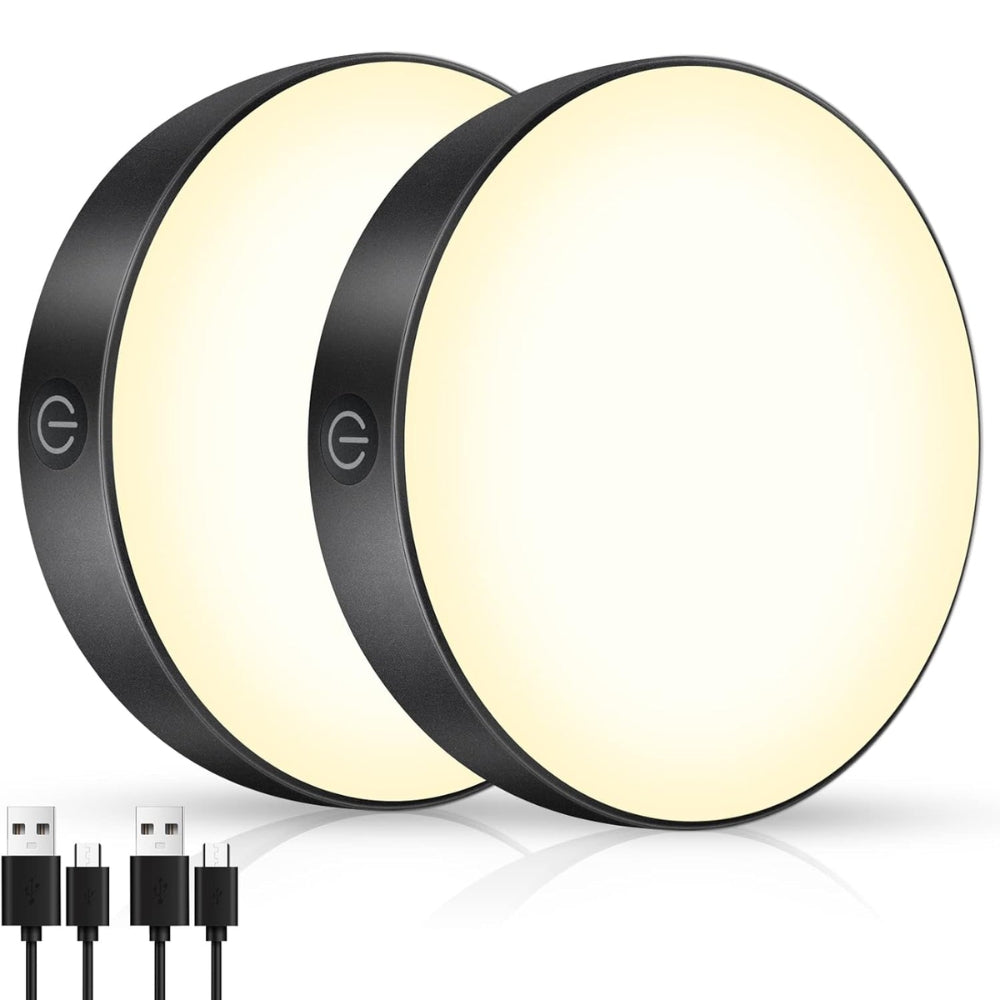 Night Light Rechargeable Dimmable Touch Light LED Lights for Cabinet Wardrobe Kitchen Bedroom