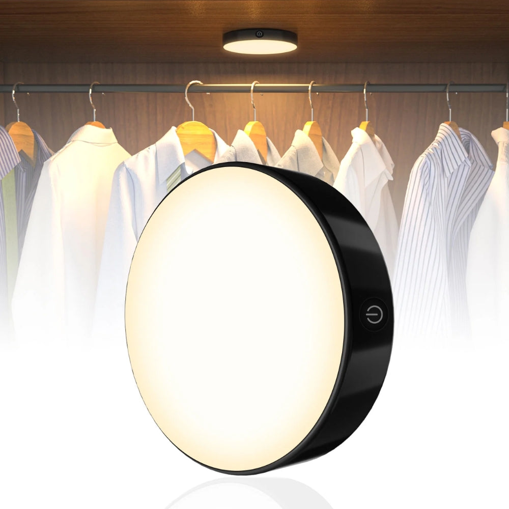 Night Light Rechargeable Dimmable Touch Light LED Lights for Cabinet Wardrobe Kitchen Bedroom