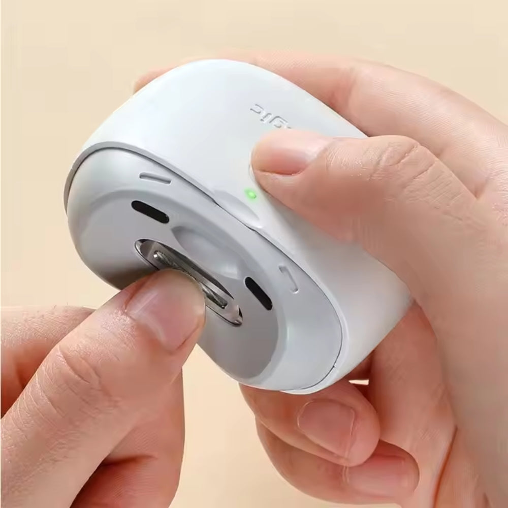 Electric Automatic Nail Clipper Pro with Touch Start Infrared Protection LED Light