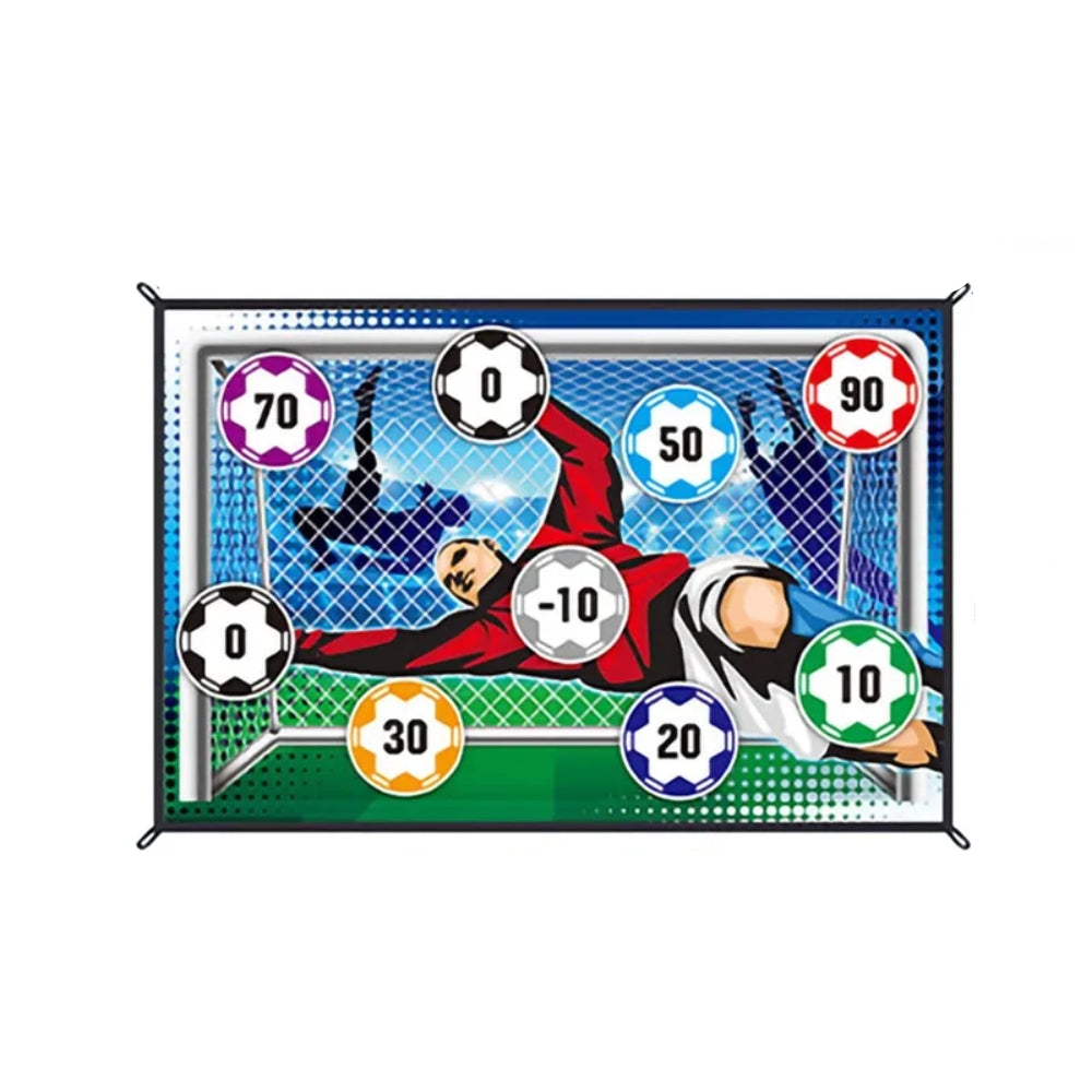 Interactive Soccer Training Mat Multiplayer Competitive Game Set