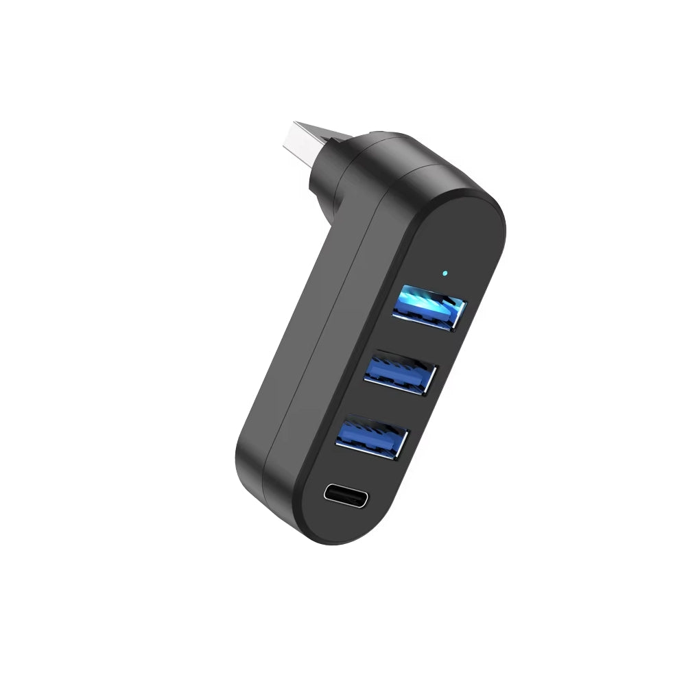 4 in 1 USB Data Hub 180 Degree Rotatable