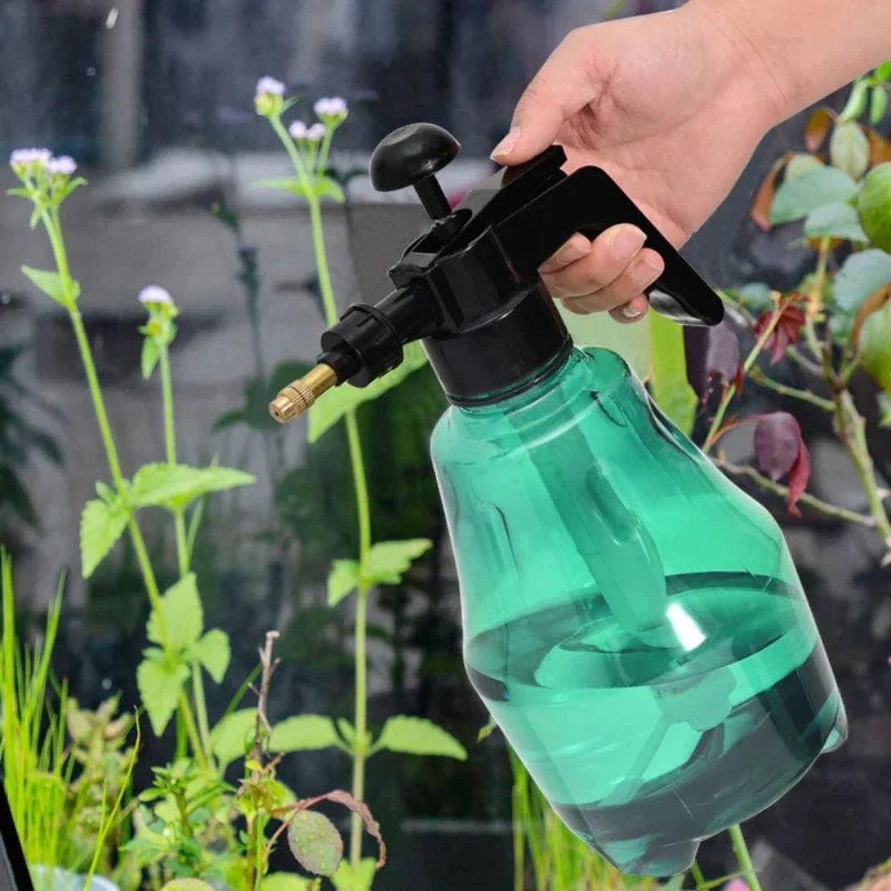 Flower Watering Pot with Air Pressure Spray Nozzle for Garden Irrigation