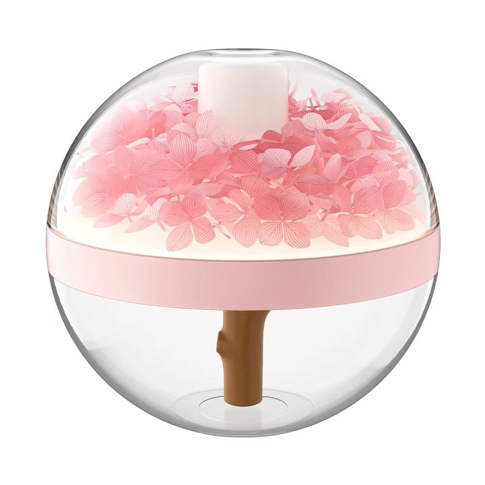 270ml USB Rechargeable Air Humidifier with LED Light and Mist Function