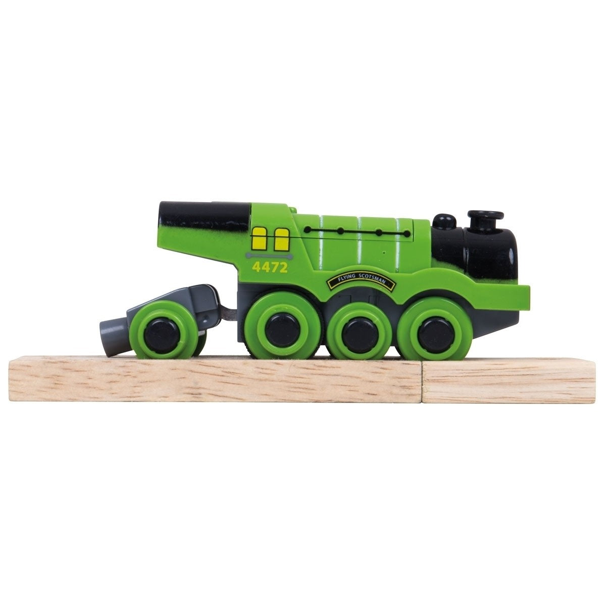 Bigjigs Rail Flying Scotsman Battery Engine Motorized Wooden Train Engine