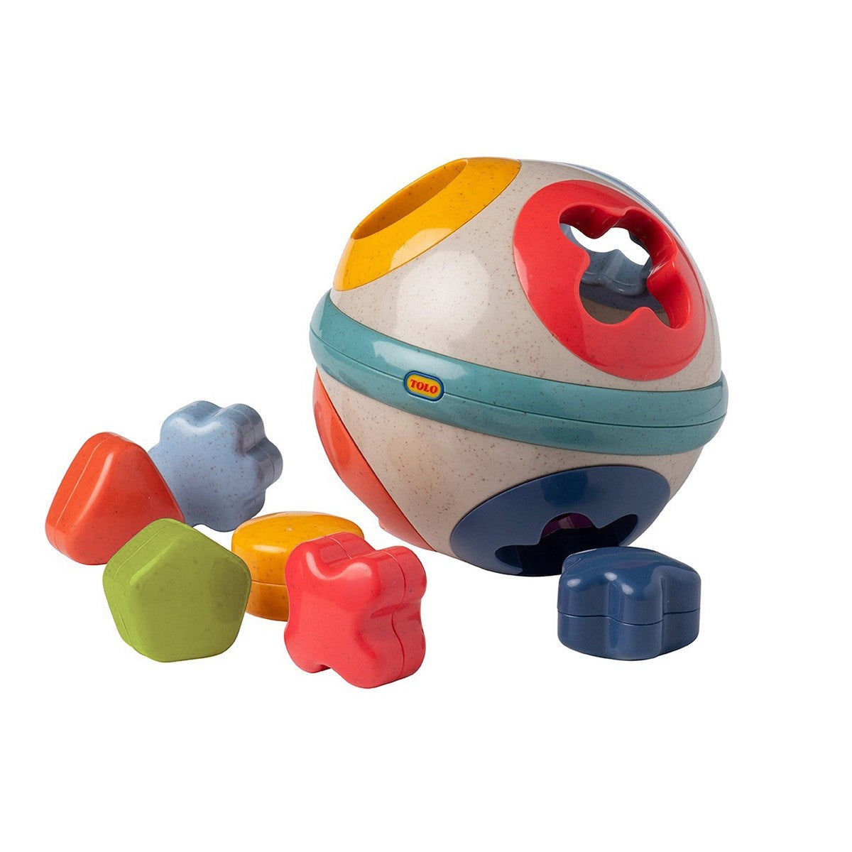Tolo Toys Bio Rolling Ball Shape Sorter organic Educational Toy for Toddlers