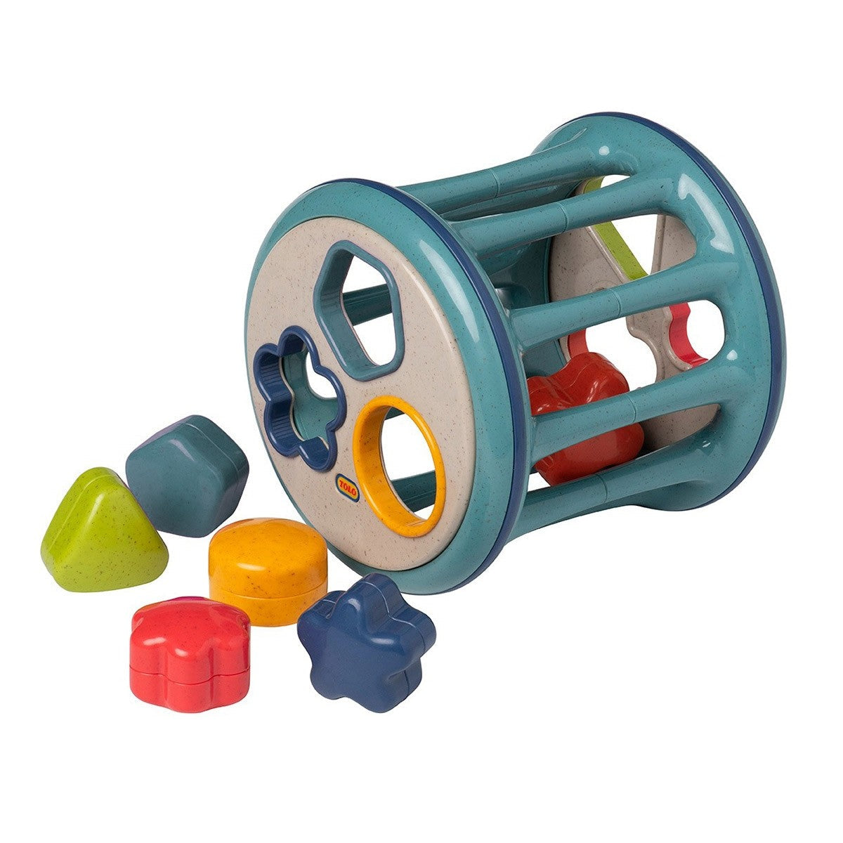 Tolo Toys Organic Rolling Shape Sorter Toy Educational Activity for Toddlers