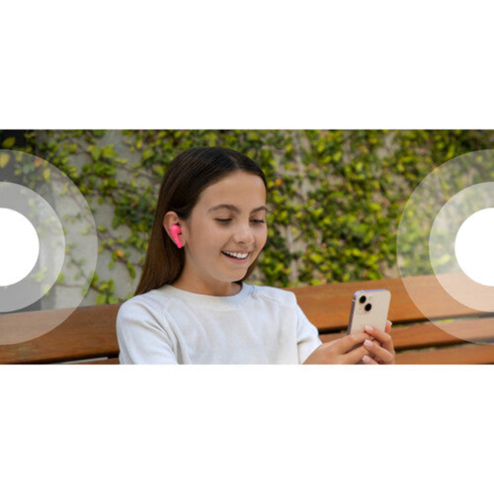 Belkin Kids True Wireless Headphones Pink