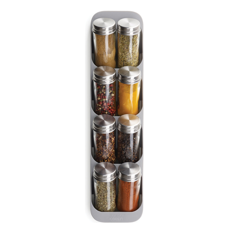 1/2 Pcs 8 Slot Spice Storage Organizer for Kitchen Drawers