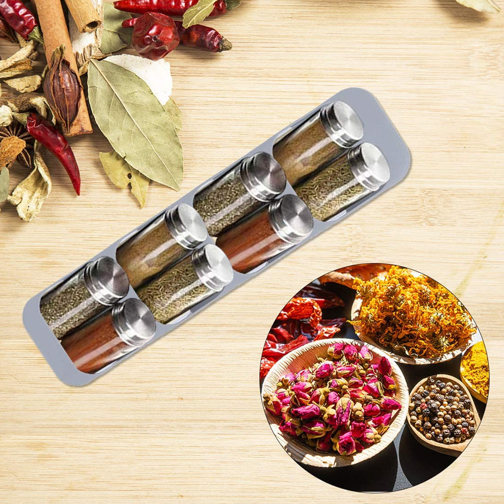 1/2 Pcs 8 Slot Spice Storage Organizer for Kitchen Drawers