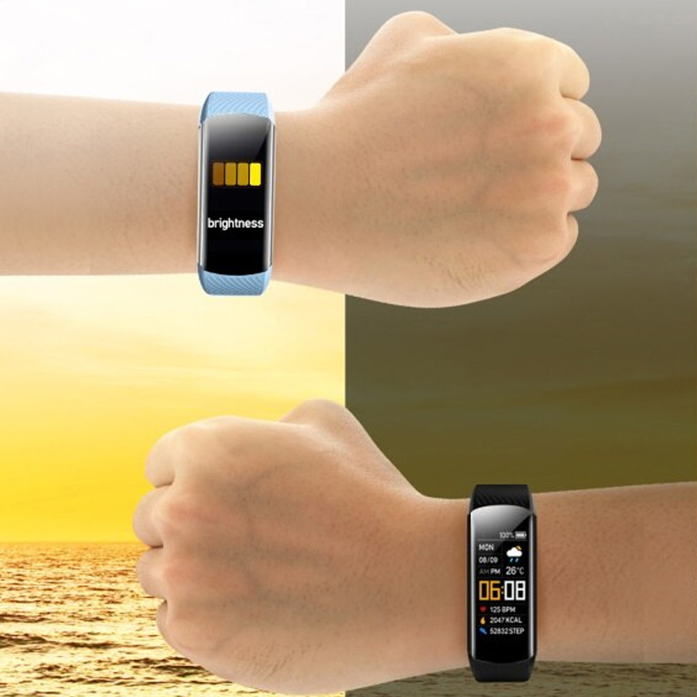 USB Rechargeable Touch Screen Fitness Activity Tracker Smartwatch