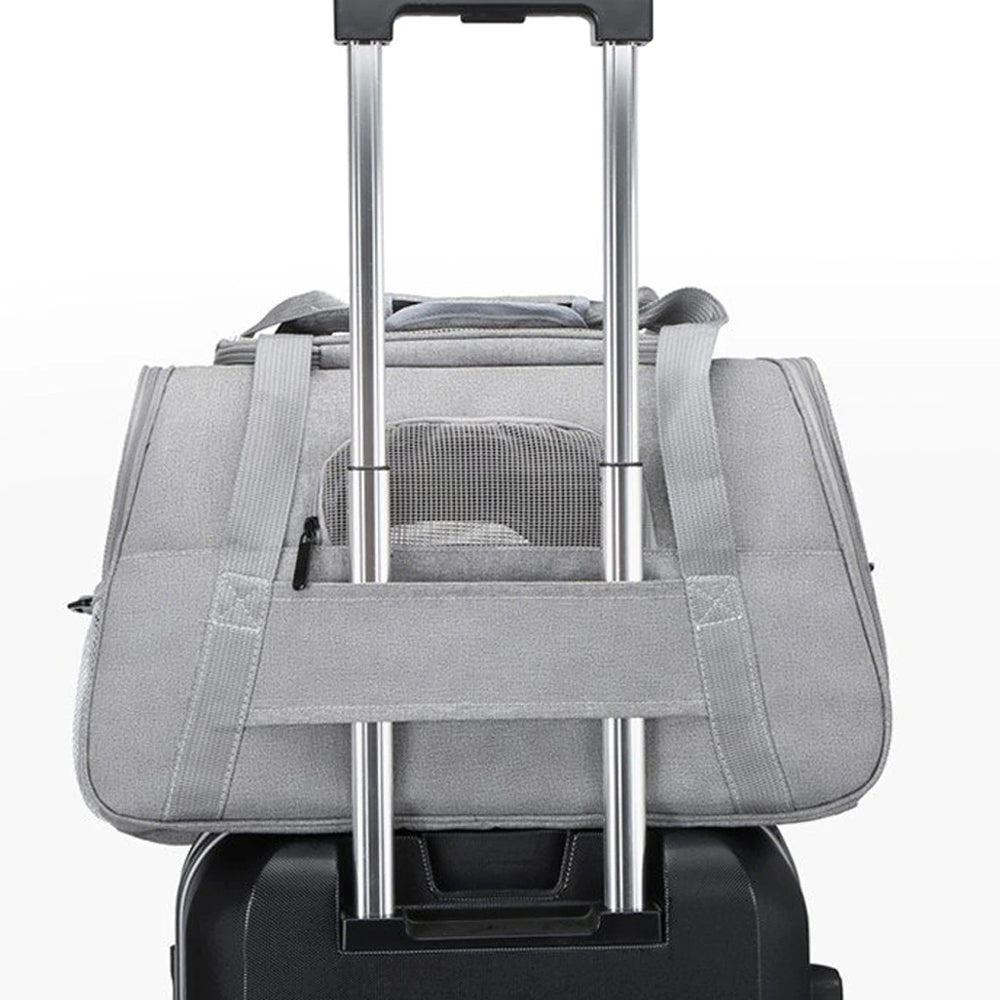 Breathable and Foldable Pet Carrier Safety Pet Travel Handbag