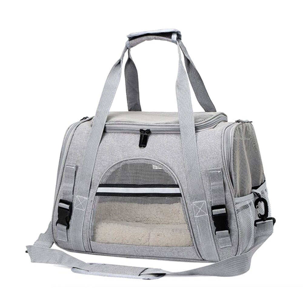 Breathable and Foldable Pet Carrier Safety Pet Travel Handbag