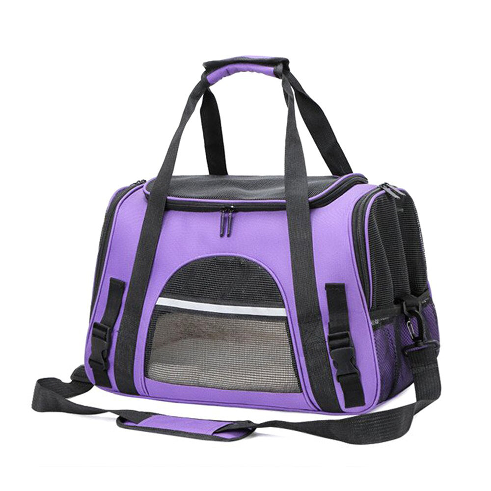 Breathable and Foldable Pet Carrier Safety Pet Travel Handbag