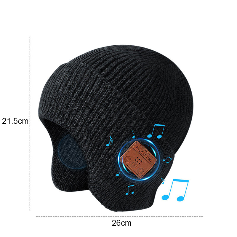 Binaural Washable Wireless Musical Hat - USB Rechargeable