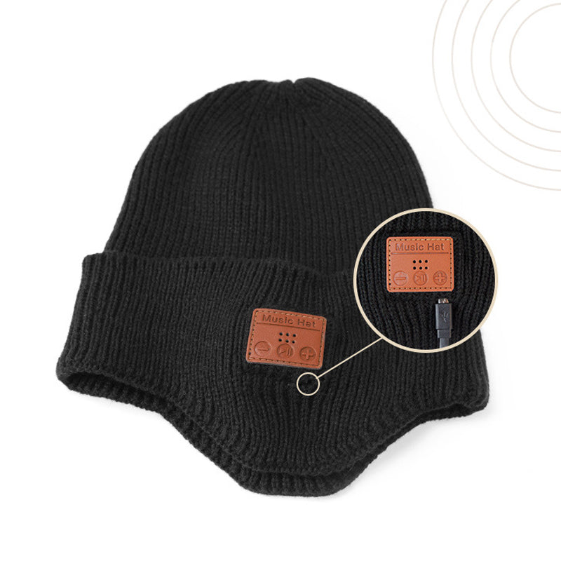 Binaural Washable Wireless Musical Hat - USB Rechargeable