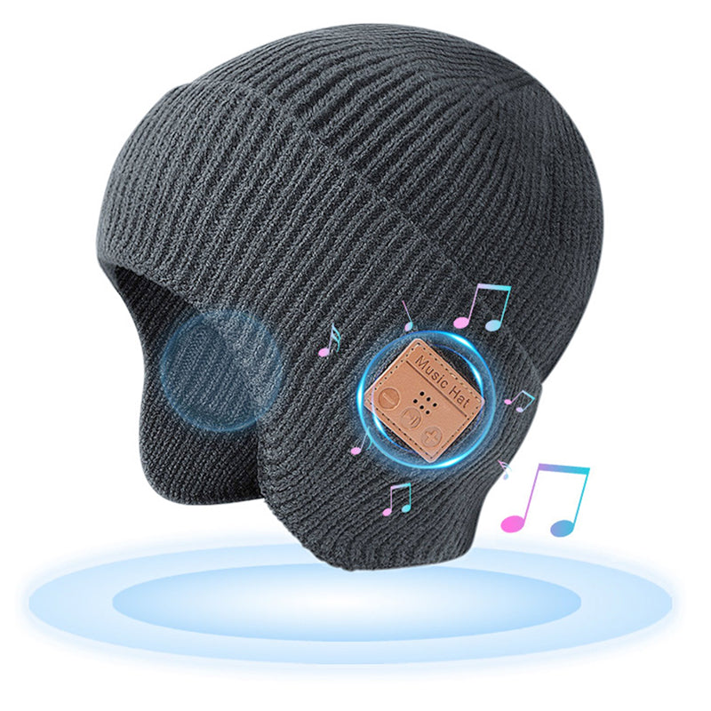 Binaural Washable Wireless Musical Hat - USB Rechargeable
