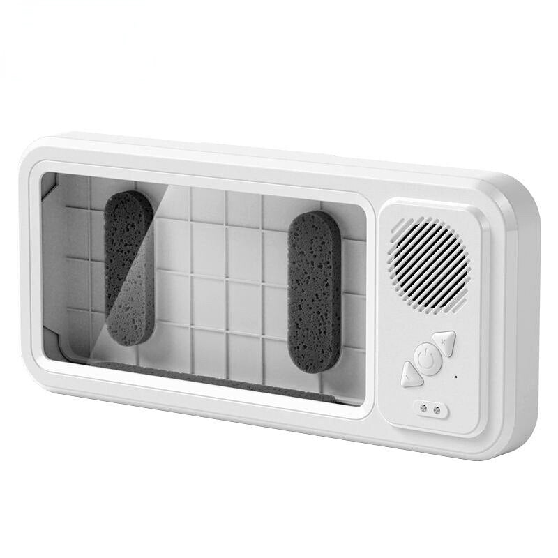 Rotating Waterproof Wall Mounted Phone Holder- USB Rechargeable