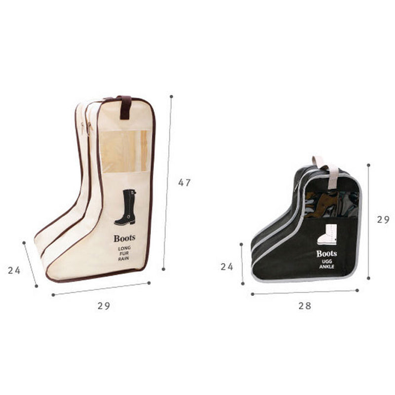 Portable and Dust Proof High Heels Shoe Zippered Travel Storage
