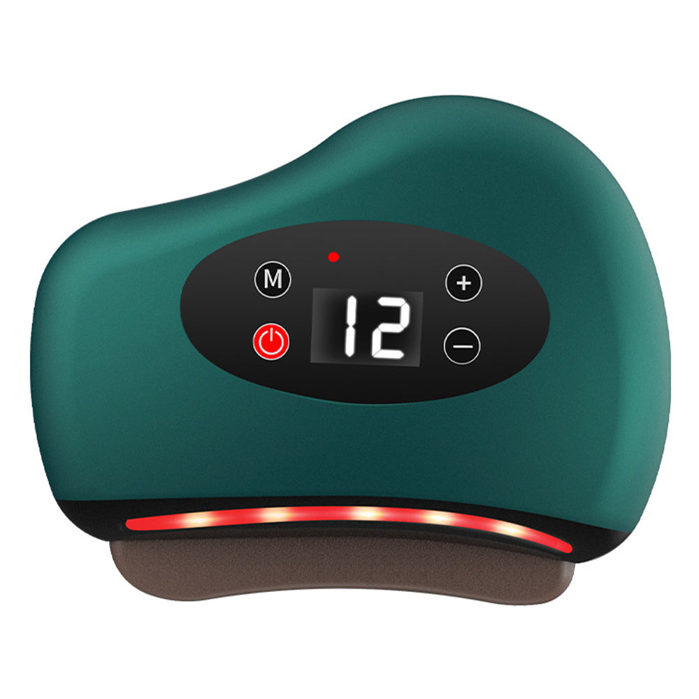 Electric Bian Stone Gua Sha Board Massager USB-Rechargeable