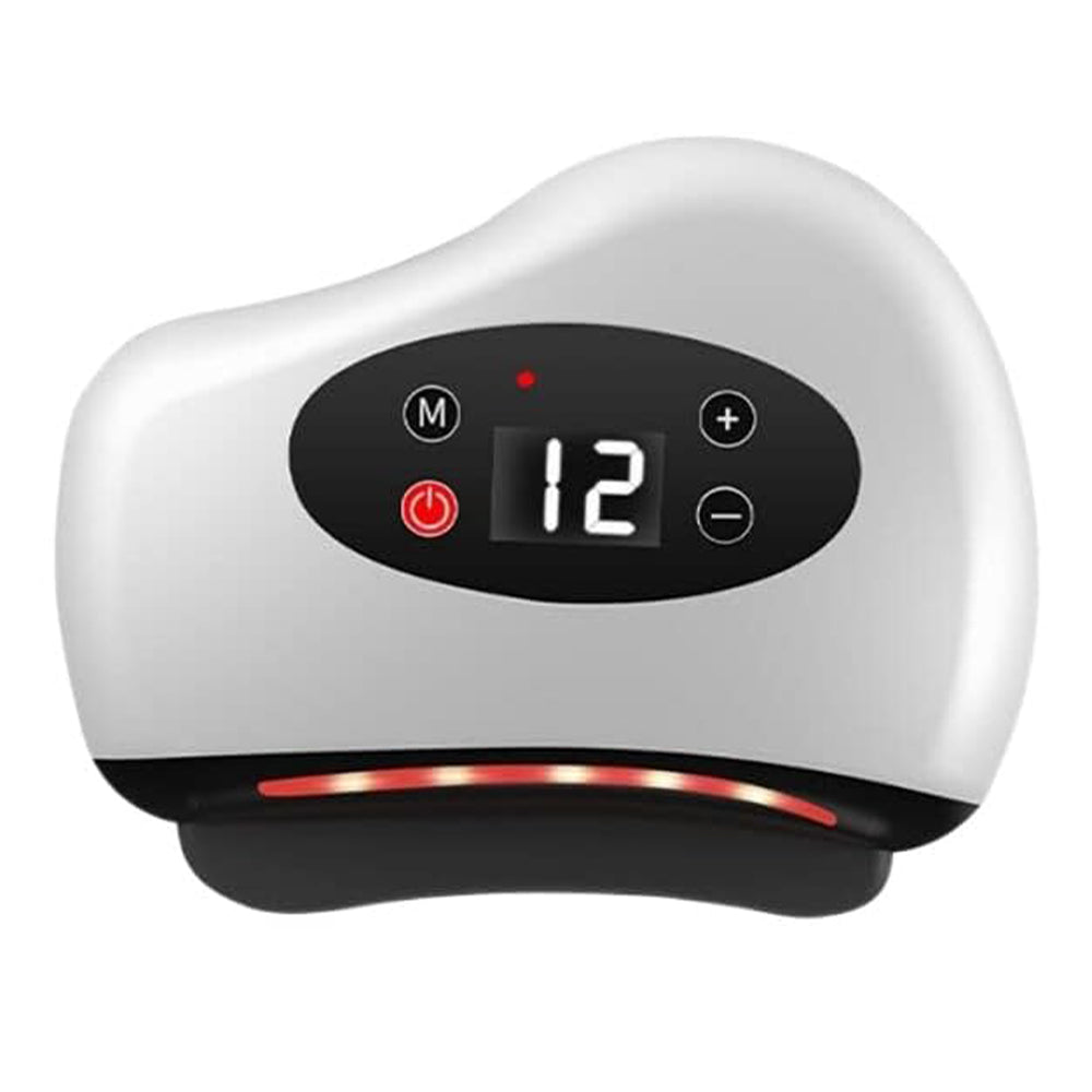 Electric Bian Stone Gua Sha Board Massager USB-Rechargeable