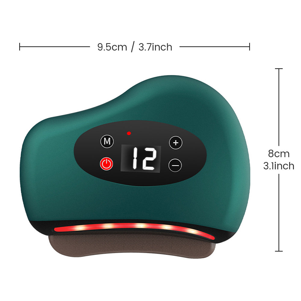 Electric Bian Stone Gua Sha Board Massager USB-Rechargeable